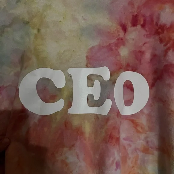 CEO Tie Dye Sweatshirt - Sz L - Picture 3 of 5